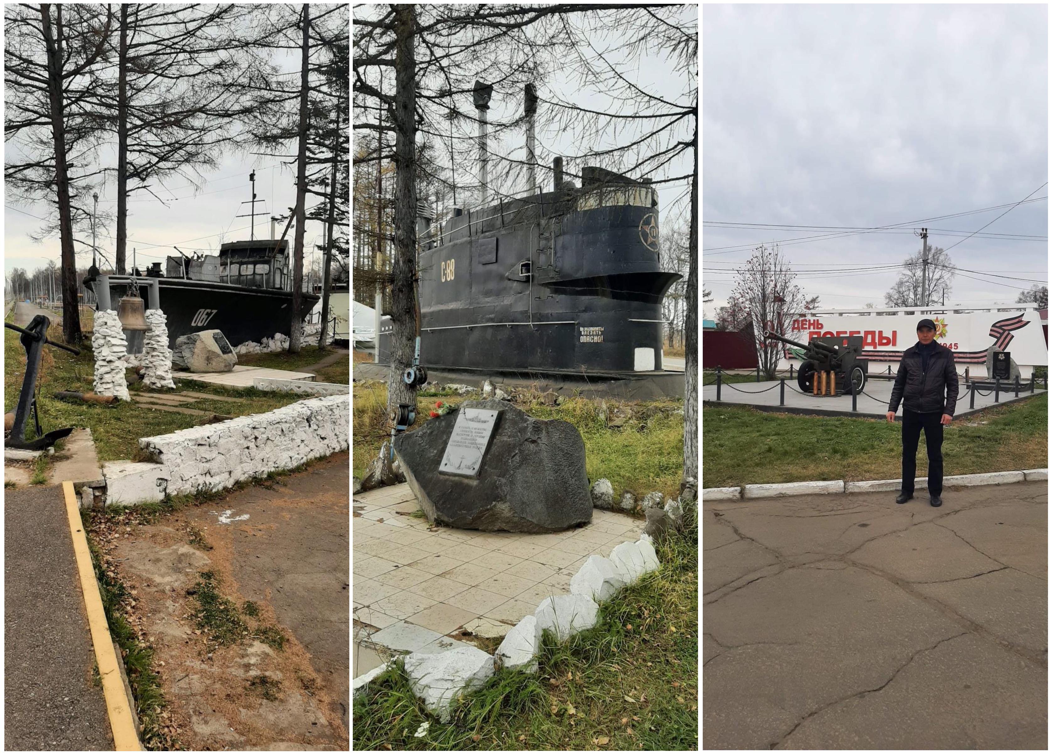 Сотрудники Камчатской дирекции посетили мемориалы воинской славы в поселке Заветы Ильича